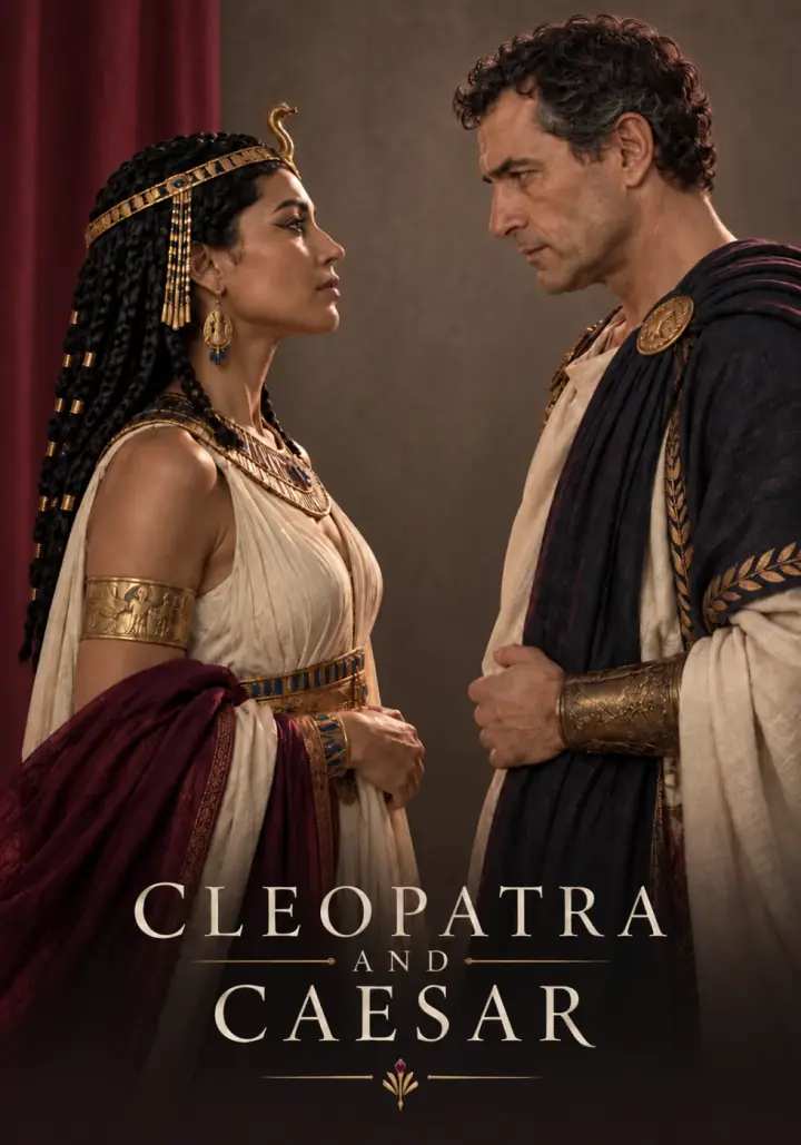 Cleopatra and Caesar