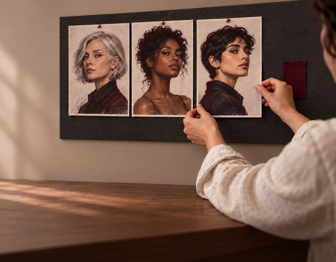 Character creator reference artwork